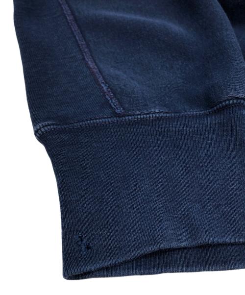 Champion REVERSE WEAVE（チャンピオン リバース ウィーブ）Champion REVERSE WEAVE (チャンピオン リバース ウィーブ) ３段プリントスウェット ネイビー サイズ:MEDIUMの古着・服飾アイテム