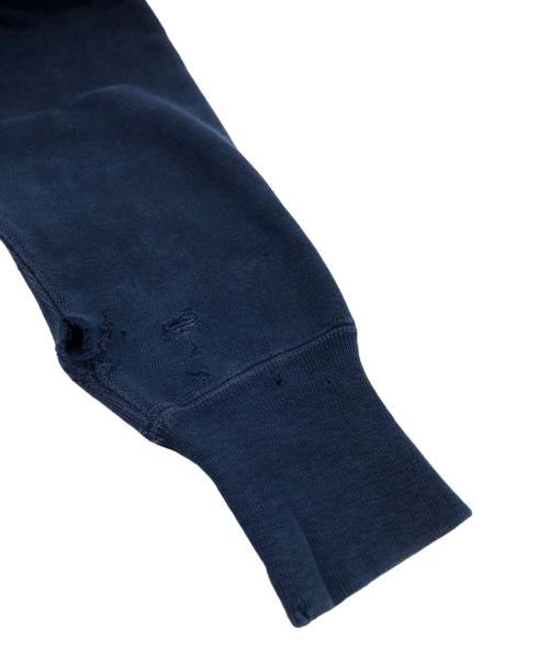 Champion REVERSE WEAVE（チャンピオン リバース ウィーブ）Champion REVERSE WEAVE (チャンピオン リバース ウィーブ) ３段プリントスウェット ネイビー サイズ:MEDIUMの古着・服飾アイテム