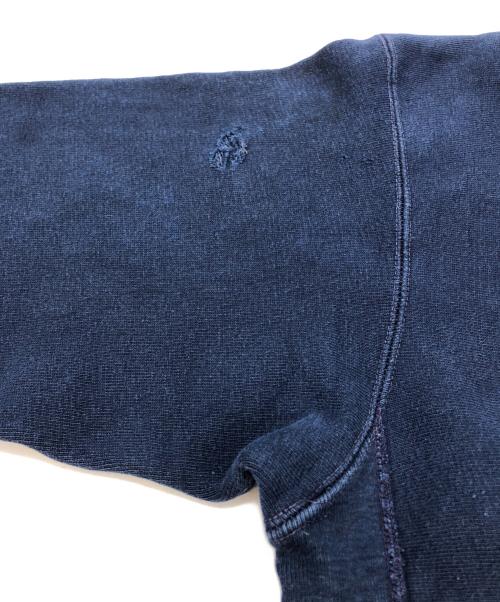 Champion REVERSE WEAVE（チャンピオン リバース ウィーブ）Champion REVERSE WEAVE (チャンピオン リバース ウィーブ) ３段プリントスウェット ネイビー サイズ:MEDIUMの古着・服飾アイテム