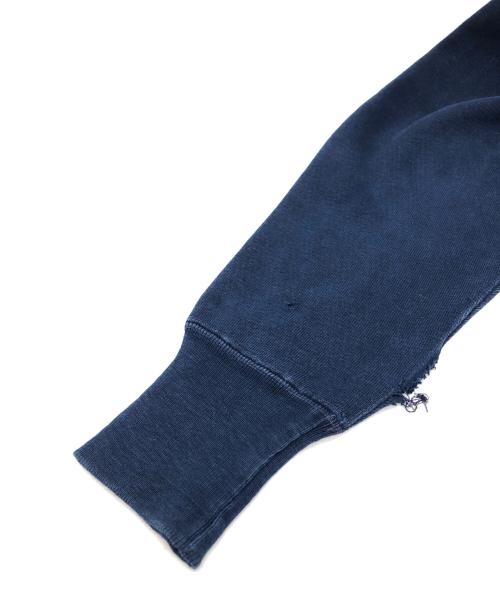 Champion REVERSE WEAVE（チャンピオン リバース ウィーブ）Champion REVERSE WEAVE (チャンピオン リバース ウィーブ) ３段プリントスウェット ネイビー サイズ:MEDIUMの古着・服飾アイテム