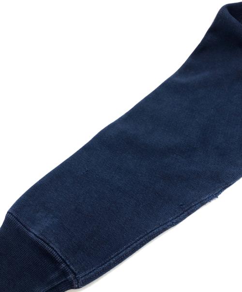 Champion REVERSE WEAVE（チャンピオン リバース ウィーブ）Champion REVERSE WEAVE (チャンピオン リバース ウィーブ) ３段プリントスウェット ネイビー サイズ:MEDIUMの古着・服飾アイテム