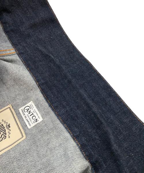 CANTON（キャントン）CANTON (キャントン) J.PRESS (ジェイプレス) 2NDtypeデニムジャケット インディゴ サイズ:Lの古着・服飾アイテム