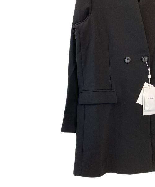 Ameri（アメリ）AMERI (アメリ) NOTCH PRINT LINING JACKET ブラック サイズ:Sの古着・服飾アイテム