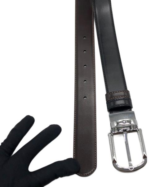 MONTBLANC（モンブラン）MONTBLANC (モンブラン) レザーベルト ブラック サイズ:下記参照 未使用品の古着・服飾アイテム