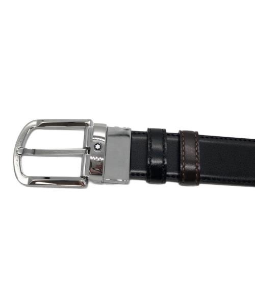 MONTBLANC（モンブラン）MONTBLANC (モンブラン) レザーベルト ブラック サイズ:下記参照 未使用品の古着・服飾アイテム