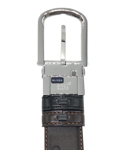 MONTBLANC（モンブラン）MONTBLANC (モンブラン) レザーベルト ブラック サイズ:下記参照 未使用品の古着・服飾アイテム