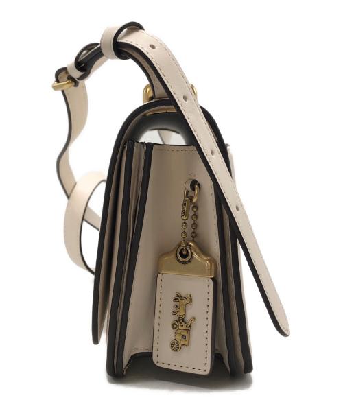 COACH（コーチ）COACH (コーチ) バンディット ショルダーバッグ ホワイトの古着・服飾アイテム