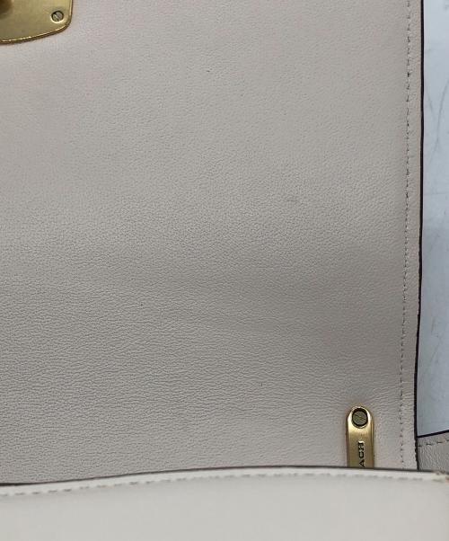 COACH（コーチ）COACH (コーチ) バンディット ショルダーバッグ ホワイトの古着・服飾アイテム