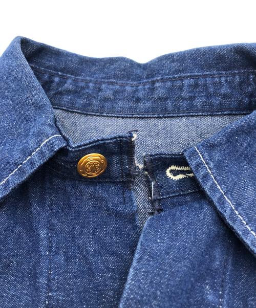 Wrangler（ラングラー）Wrangler (ラングラー) カバーオール インディゴ サイズ:38の古着・服飾アイテム