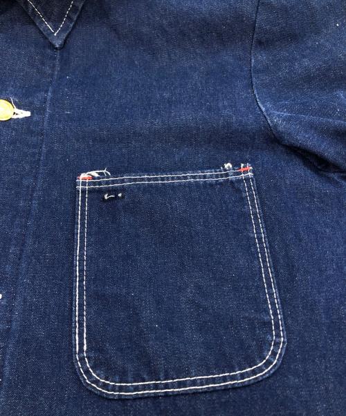 Wrangler（ラングラー）Wrangler (ラングラー) カバーオール インディゴ サイズ:38の古着・服飾アイテム