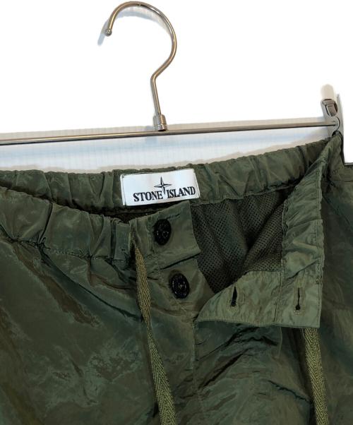 STONE ISLAND（ストーンアイランド）STONE ISLAND (ストーンアイランド) ナイロン スイム パンツ グリーン サイズ:Sの古着・服飾アイテム