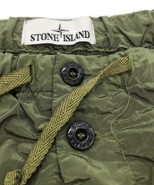 STONE ISLAND（ストーンアイランド）STONE ISLAND (ストーンアイランド) ナイロン スイム パンツ グリーン サイズ:Sの古着・服飾アイテム