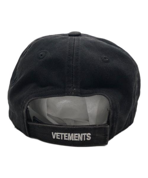 VETEMENTS（ヴェトモン）VETEMENTS (ヴェトモン) ANARCHY CAP ブラック サイズ:下記参照の古着・服飾アイテム