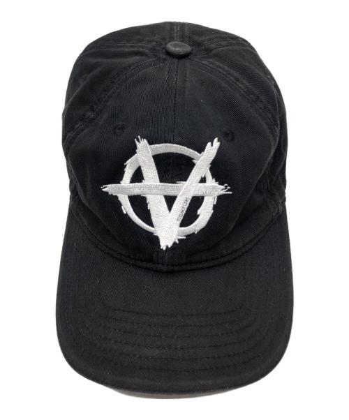 VETEMENTS（ヴェトモン）VETEMENTS (ヴェトモン) ANARCHY CAP ブラック サイズ:下記参照の古着・服飾アイテム