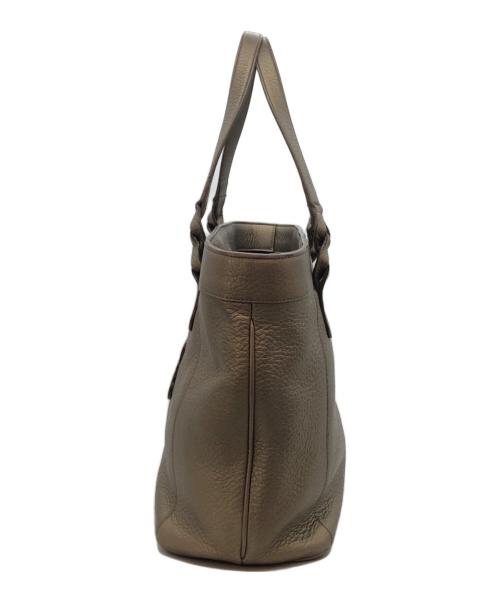 LOEWE（ロエベ）LOEWE (ロエベ) アナグラム フスタトートバッグ ゴールドの古着・服飾アイテム