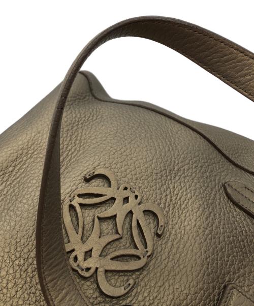 LOEWE（ロエベ）LOEWE (ロエベ) アナグラム フスタトートバッグ ゴールドの古着・服飾アイテム