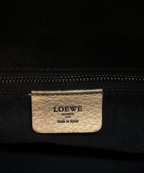 LOEWE（ロエベ）LOEWE (ロエベ) アナグラム フスタトートバッグ ゴールドの古着・服飾アイテム