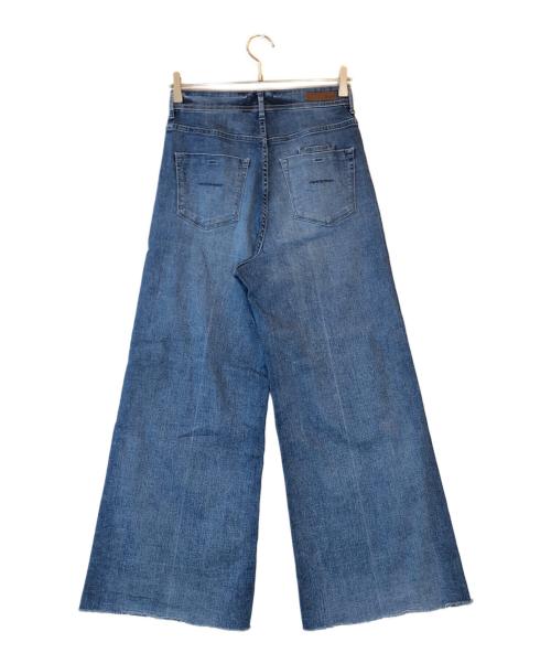 YANUK（ヤヌーク）YANUK (ヤヌーク) ワイドフレアデニムパンツ インディゴ サイズ:27の古着・服飾アイテム