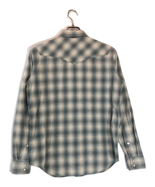 NEIGHBORHOOD（ネイバーフッド）NEIGHBORHOOD (ネイバーフッド) オンブレチェックシャツ グリーン サイズ:S-REGULARの古着・服飾アイテム