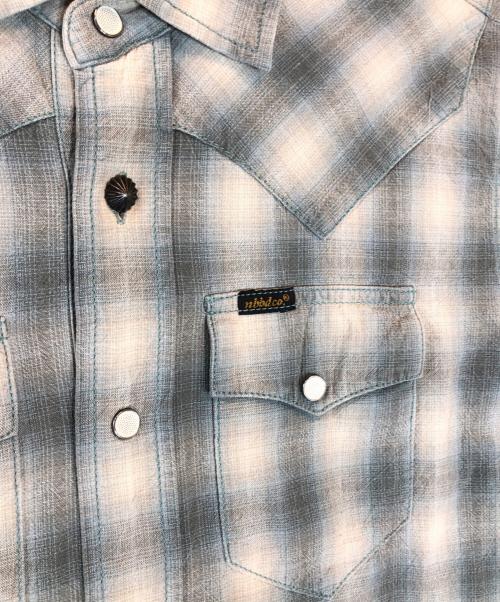 NEIGHBORHOOD（ネイバーフッド）NEIGHBORHOOD (ネイバーフッド) オンブレチェックシャツ グリーン サイズ:S-REGULARの古着・服飾アイテム