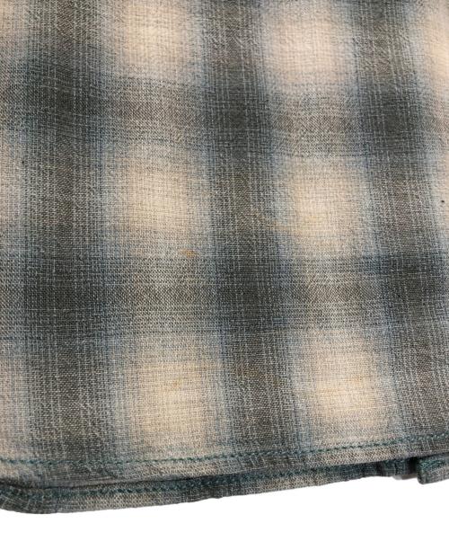 NEIGHBORHOOD（ネイバーフッド）NEIGHBORHOOD (ネイバーフッド) オンブレチェックシャツ グリーン サイズ:S-REGULARの古着・服飾アイテム