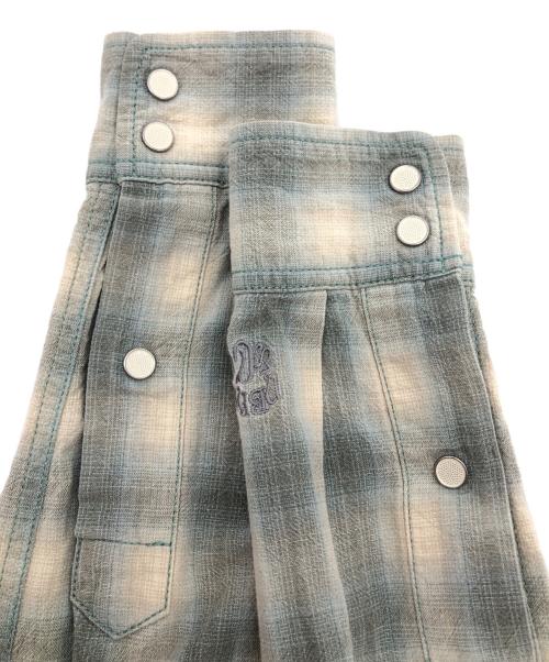 NEIGHBORHOOD（ネイバーフッド）NEIGHBORHOOD (ネイバーフッド) オンブレチェックシャツ グリーン サイズ:S-REGULARの古着・服飾アイテム
