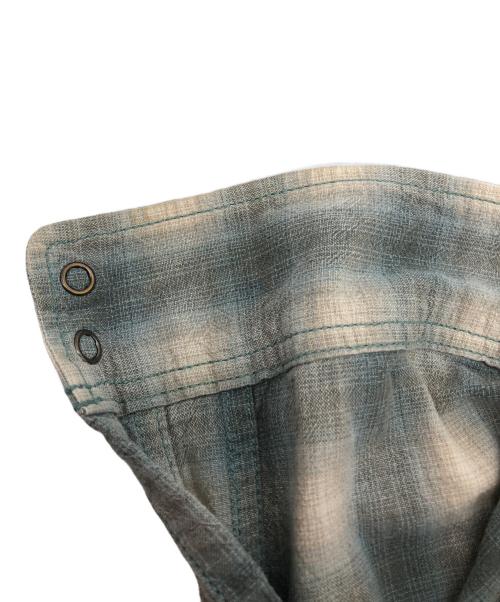 NEIGHBORHOOD（ネイバーフッド）NEIGHBORHOOD (ネイバーフッド) オンブレチェックシャツ グリーン サイズ:S-REGULARの古着・服飾アイテム