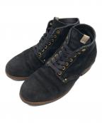 VISVIMビズビム）の古着「BRIGADIER BOOTS-FOLK」｜ネイビー