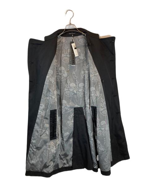OZONE ROCKS（オゾンロックス）OZONE ROCKS (オゾンロックス) リーフニードルトレンチコート ブラック サイズ:Sの古着・服飾アイテム