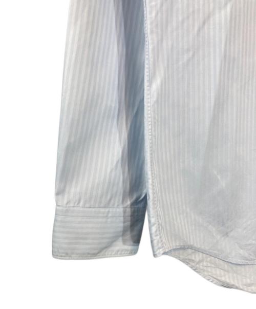 COMME des GARCONS HOMME DEUX（コムデギャルソン オム ドゥ）COMME des GARCONS HOMME DEUX (コムデギャルソン オム ドゥ) ストライプシャツ ブルー サイズ:Sの古着・服飾アイテム