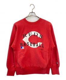 Champion REVERSE WEAVE（チャンピオン リバース ウィーブ）の古着「スウェット」｜レッド