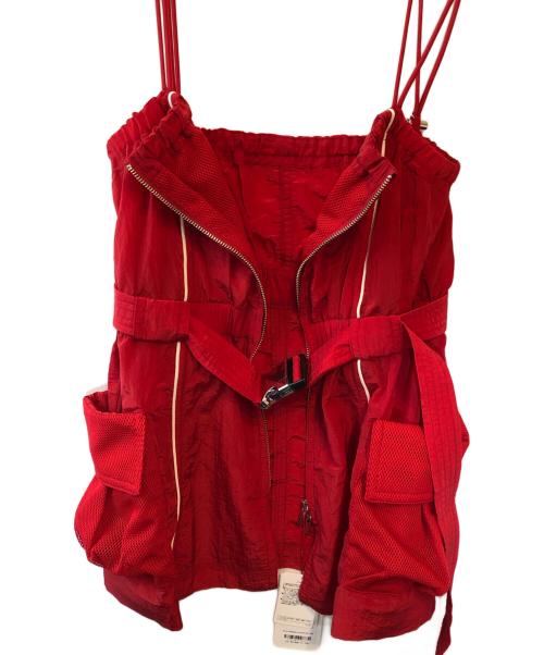 MAISON SPECIAL（メゾンスペシャル）MAISON SPECIAL (メゾンスペシャル) Multiway Sporty Cami Tunic レッド サイズ:FREE 未使用品の古着・服飾アイテム