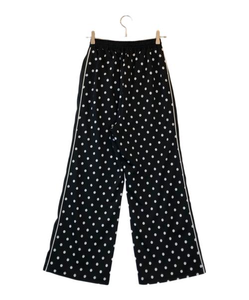 MAISON SPECIAL（メゾンスペシャル）MAISON SPECIAL (メゾンスペシャル) Jacquard Jersey Pants ブラック サイズ:36の古着・服飾アイテム