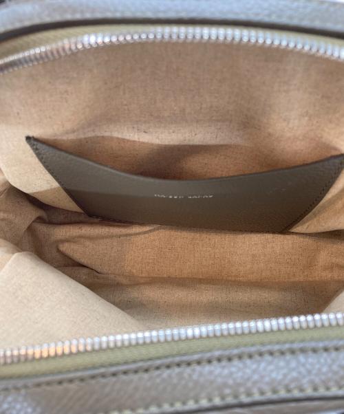 MAISON CANAU（メゾンカナウ）MAISON CANAU (メゾンカナウ) ラウンドボストンバッグ カーキの古着・服飾アイテム