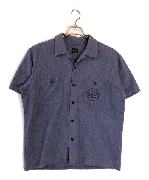TENDERLOIN（テンダーロイン）TENDERLOIN (テンダーロイン) ワークシャツ ブルー サイズ:Sの古着・服飾アイテム