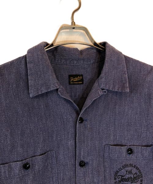 TENDERLOIN（テンダーロイン）TENDERLOIN (テンダーロイン) ワークシャツ ブルー サイズ:Sの古着・服飾アイテム