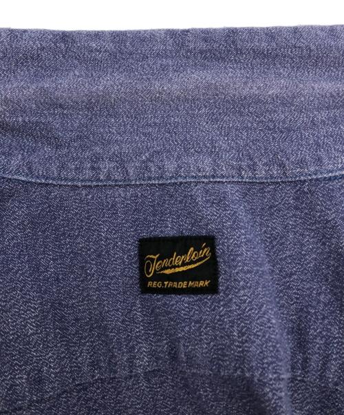 TENDERLOIN（テンダーロイン）TENDERLOIN (テンダーロイン) ワークシャツ ブルー サイズ:Sの古着・服飾アイテム