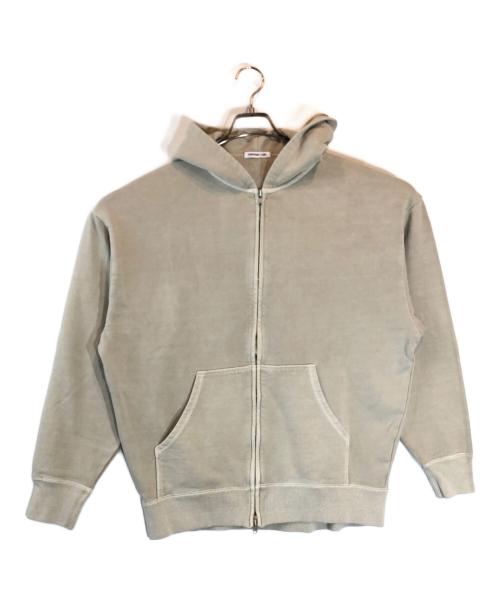 DEUXIEME CLASSE（ドゥーズィエム クラス）DEUXIEME CLASSE (ドゥーズィエム クラス) EVERYDAY I LIKE. (エヴリデイ アイ ライク) Vintage Like ジップ フーディー ベージュ サイズ:無しの古着・服飾アイテム
