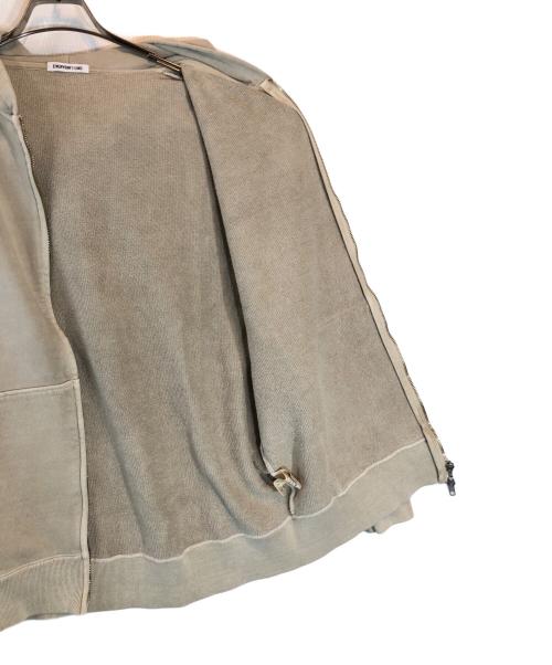 DEUXIEME CLASSE（ドゥーズィエム クラス）DEUXIEME CLASSE (ドゥーズィエム クラス) EVERYDAY I LIKE. (エヴリデイ アイ ライク) Vintage Like ジップ フーディー ベージュ サイズ:無しの古着・服飾アイテム