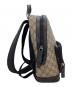 GUCCI (グッチ) スモールバックパック ベージュ：80000円