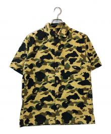 A BATHING APE（アベイシングエイプ）の古着「総柄シャツ」｜ベージュ