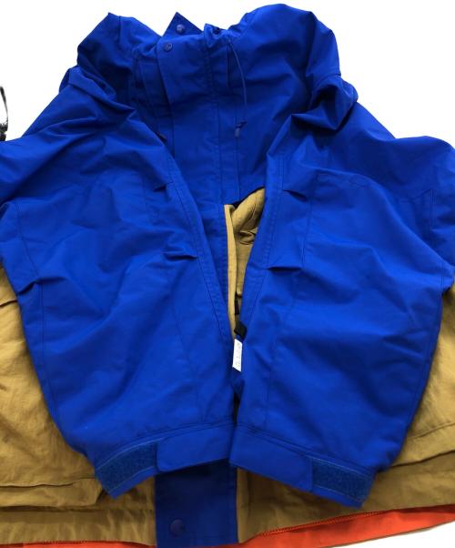 DAIWA PIER39（ダイワ ピア39）DAIWA PIER39 (ダイワ ピア39) TECH LOGGER MOUNTAIN PARKA ブルー×ベージュ サイズ:Lの古着・服飾アイテム