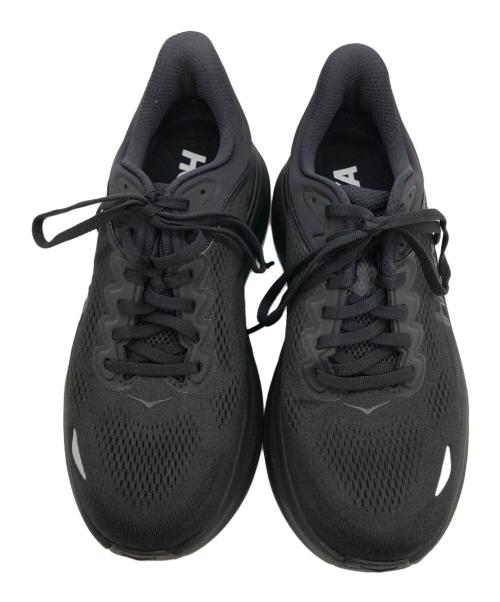 HOKA（ホカ）HOKA (ホカ) Bondi 9 Wide ブラック サイズ:US8　2Eの古着・服飾アイテム
