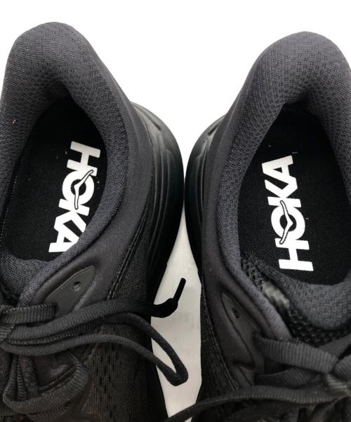 HOKA（ホカ）HOKA (ホカ) Bondi 9 Wide ブラック サイズ:US8　2Eの古着・服飾アイテム