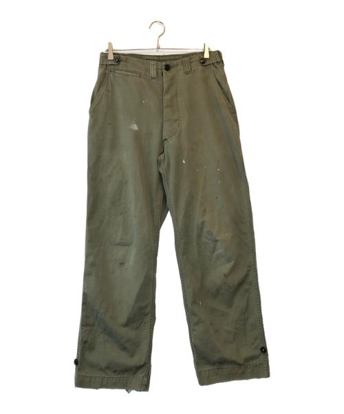 US ARMY（ユーエスアーミー）US ARMY (ユーエスアーミー) M-43コットンフィールドパンツ カーキ サイズ:W30の古着・服飾アイテム