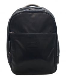 BALLY（バリー）の古着「レザーリュック」｜ブラック