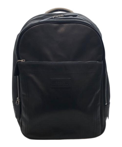 BALLY（バリー）BALLY (バリー) レザーリュック ブラックの古着・服飾アイテム