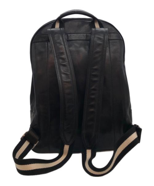 BALLY（バリー）BALLY (バリー) レザーリュック ブラックの古着・服飾アイテム