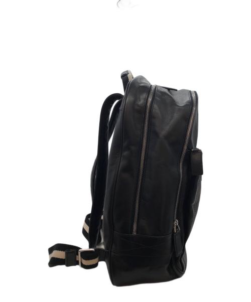 BALLY（バリー）BALLY (バリー) レザーリュック ブラックの古着・服飾アイテム