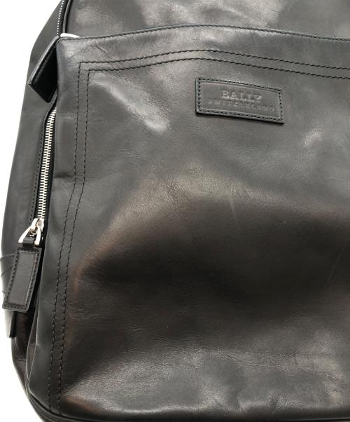 BALLY（バリー）BALLY (バリー) レザーリュック ブラックの古着・服飾アイテム
